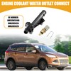 Partuto Engine Coolant Water Outlet Connect Adapter No.BM5Z-8592-A - Car