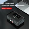 ELASO Bluetooth 5.0 Transmitter Receiver HiFi Wireless 3.5mm AUX NFC