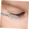NOLITOY 2pcs Eyebrow Separation Comb Portable Lash Curler Eyelash Comb