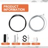 Bicycle Shift Cable Set, Universal Bicycle Shift Cable, with 3