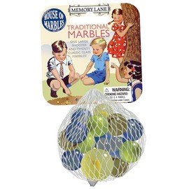 House of Marbles Traditional Net Bag of Marbles