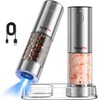 TempPro 100ml Electric Salt and Pepper Grinder Set Rechargeable, Automatic
