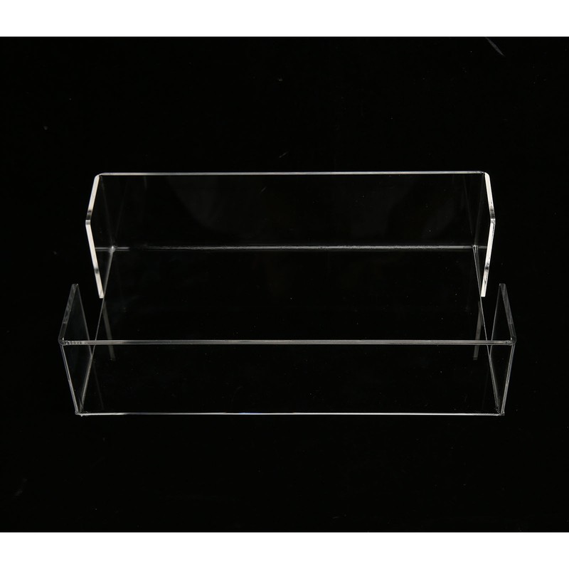 Napkin Tray Storage Holder Transparent Acrylic Modern 9.5x5.5x2.5in Large Capacity