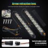 YEERON 2 In1 Fuction Arrow LED DRL Strip Switchback Dual-Color