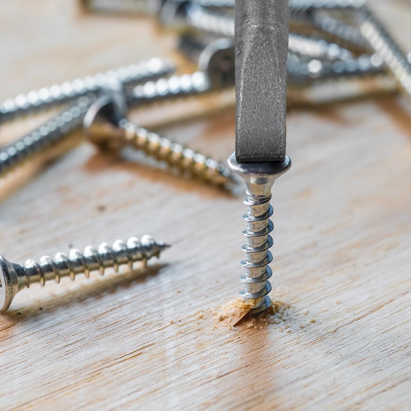 sourcing map 10pcs SL5 Magnetic Slotted Screwdriver Bits 5mm S2