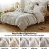 Simple&Opulence 100% Linen Duvet Cover Set 3pcs Basic Style Natural