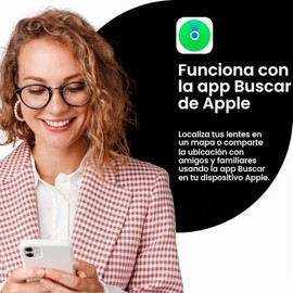 ORBIT x Glasses - Encuentra tus anteojos y Apple Find My (solo iOS), Rastreador de anteojos - Android no compatible