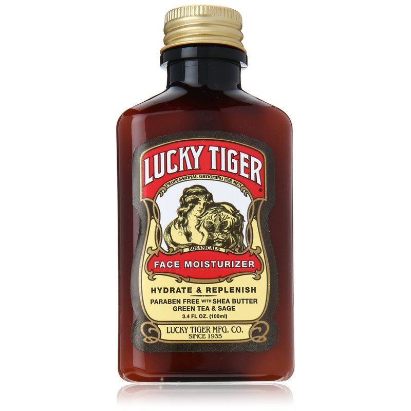 Lucky Tiger Premium Facial Moisturizer, 3.5 Ounce