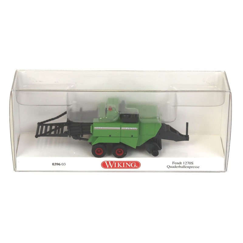 Wiking 039603 H0 Fendt 1270S Square Baler Hay Baler Green