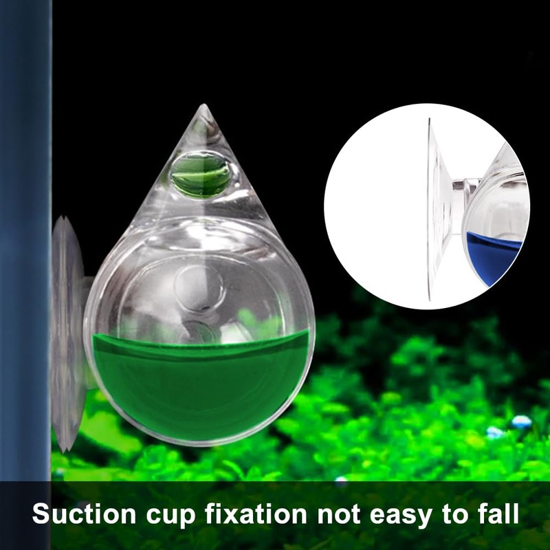 MiOYOOW CO2 Drop Checker, Aquarium CO2 Monitor CO2 Detector without