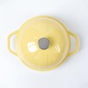 HAWOK Cast Iron Bread Cloche, Dia. 7.8inch/20cm, with Proofing Basket