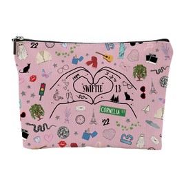 Blessmrich Gifts for Girlfriend Best Friend Cosmetic Bag Girlfriend Cosmetic Bag Small Thank You Gifts for Girls Colleague, 2, Casual