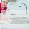 LABRIMP 2pcs Bathtub Shower PVC Shower Water Barrier Tool Install