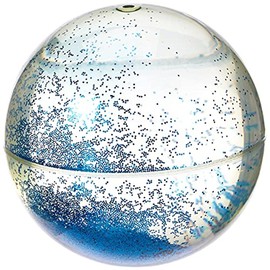 Eduplay Riesenflummi mit Wasser und Glitter gefüllt