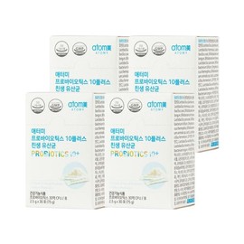 J&M Partners Atomy Probiotics 10 Plus Probiotic Lactobacillus 2.5g x 30 sachets (4) / 애터미 프로바이오틱스 10플러스 친생 유산균 2.5g x 30포 4개