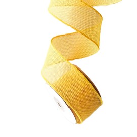 Rockreyoa 40 mm x 5 Yard Jute Ribbon Colourful Hessian Ribbon Gift Ribbon Linen Ribbon Decorative Ribbon for Crafts Gift Wrapping Flower Arrangements Wreaths Christmas Decoration Wedding Decoration