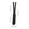 Mipcase 1Pair Adjustable Pedal Straps for Bicycles Lightweight Bike Footrest