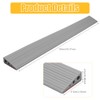 Threshold Ramp 100 x 6.5 x 1 cm, PVC Wheelchair
