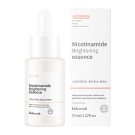 DEleventh Korean Brand Niacinamide Face Serum 37ml / with Pro-Xilane & Ectoin, Anti-wrinkle, Brighten and Hydrate, Reduce Pores, Fine Lines, Smooth Skin, and Boost Elasticity for a Radiant Complexion