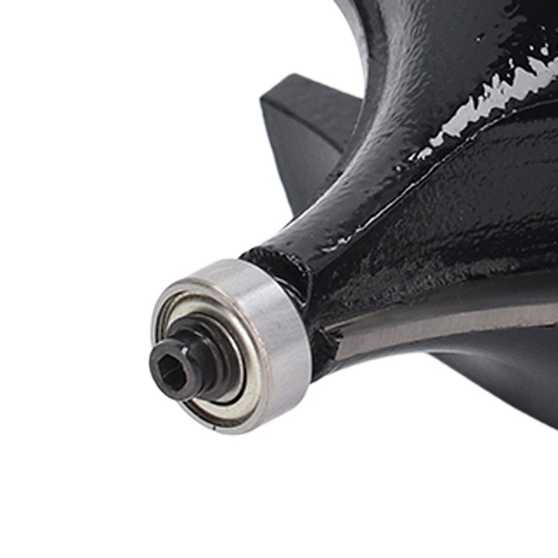 Roundover Router Bit 1/2in Shank 1/2x3‑1/2 Tungsten Carbide Round Over