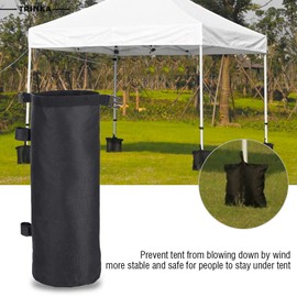 Gazebo Weights Bag, Gazebo Sand Bags Waterproof Heavy Duty Beach Tent Base Sand Bag Detachable Tent Leg Weight Bag for Canopy Trampolines