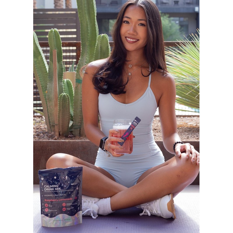 Calm Magnesium Glycinate Powdered Drink Mix with Electrolytes – Sugar
