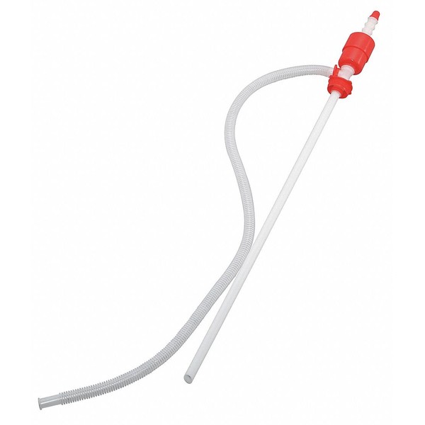 Hand Drum Pump, Polyethylene, 3/4In OD
