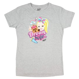 Nickelodeon Womens' Jojo y Siwa Bow Bow sueño enorme licencia T-Camisa (Medio)