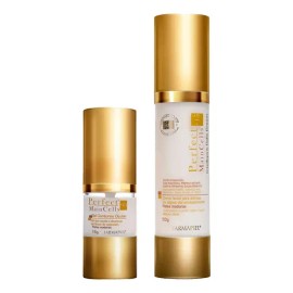 Pack Crema Facial  Gel Contorno de ojos PMC con Acido Hialuronico Antiedad 45 años Reafirmante DíaNoche Antioxidante Reducción de arrugas, Lifting... 