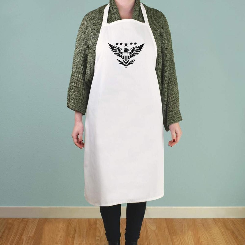 'Patriotic American Eagle' Unisex Cooking Apron (AP00068990)