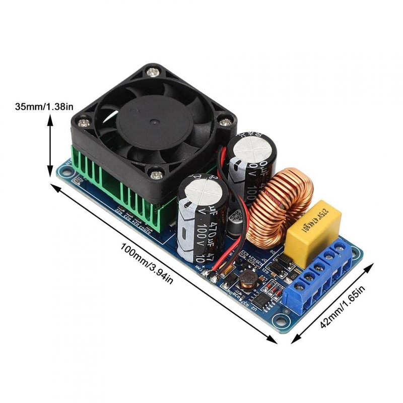HIFI Amplifier Module, 500W Class D Digital Power Amplifier Board,