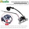 Hicello 43CC 52CC 40-5 Brush Cutter Ignition Coil 62mm for