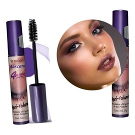 Máscara De Pestañas Waterproof Prosa 4 En 1 ( 13g) Maxi Volumen Tapa Morada