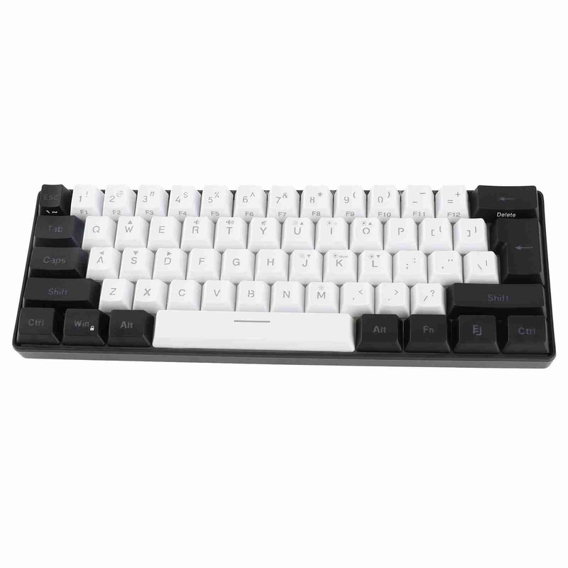Gaming Keyboard USB 61 Keys RGB Backlit Ergonomic Contrast Color