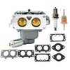 Fremnily Compatible with Carburetor Carb 2 Barrel Replaces Nikki 498751