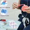 MITUMORMOR Pack of 2 Dentures Case, Dental Prosthesis Case, Dental