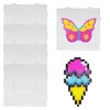 4PCS Hama Beads Pegboard - Plastic Fuse Beads Pegboards, 5mm