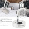 LED RV Bedside Lamp DC12 to 24V Silver 3W 3000K