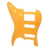 SSH Guitar Pick Guard Aluminum Alloy Orange Electric Guitar Pickguard