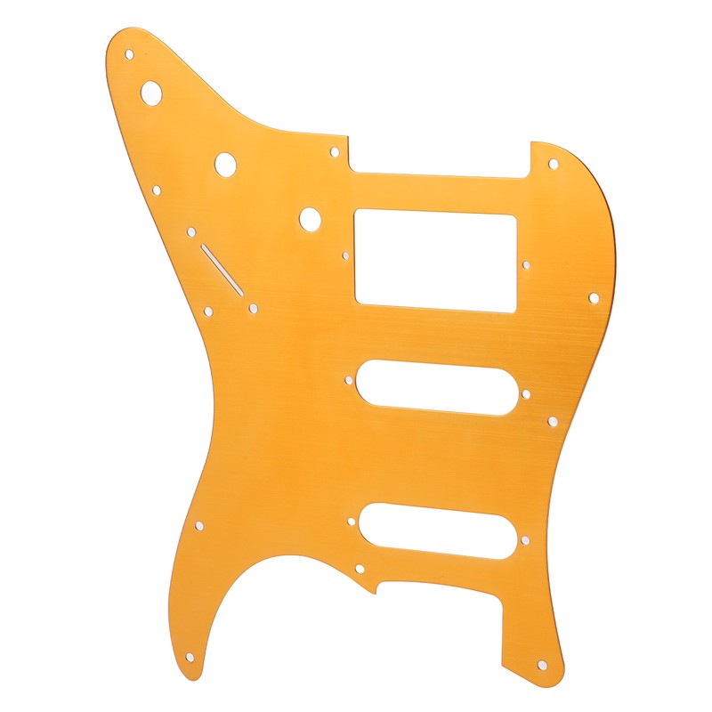 SSH Guitar Pick Guard Aluminum Alloy Orange Electric Guitar Pickguard
