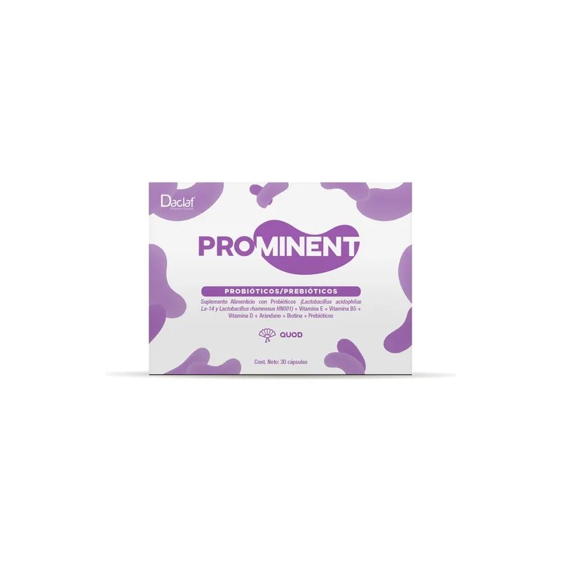 Probióticos Para Mujer Flora Vaginal Prominent Quod 60 Cáps