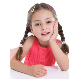 Hair Accessories for Girls, Girls Accessories, Ties Women Elastic Bands Ponytail Holders Rubber Barettes Ropes Girs (780PCS), red, blue, green, pink, black, purple, yellow, orange