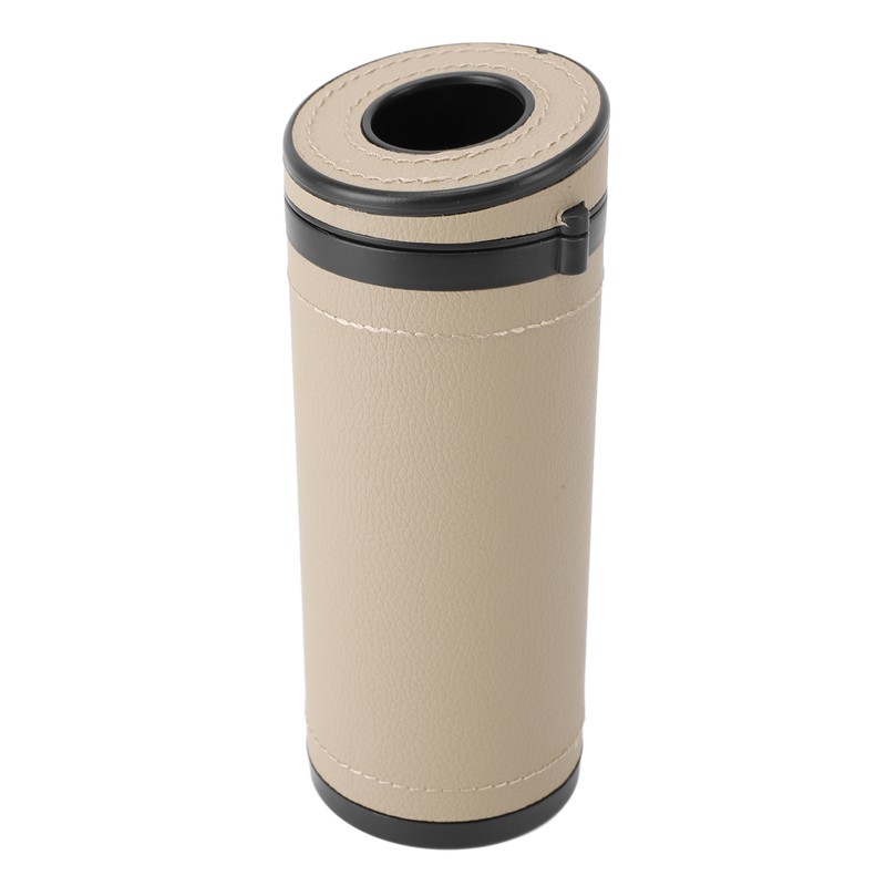 Car Tissue Holder Lightweight Leather and Tungsten Steel Car Tissues