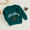 KMBANGI Newborn Baby Boy Girl Football Sweater Cable Knit Philly