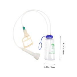 1 Set Cattle and Sheep Milking Machine Handheld Cattle Prod Milking Machines Portable Milker Cow Milker Kit Cow Milk Pump Manual Cattle Milking Machine Plastic Goat Milk Equipment