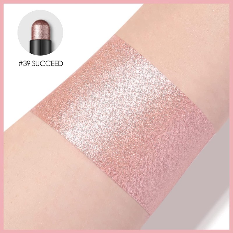Eyeshadow Pen, Cream Eyeshadow Pen, Glitter and Matte Eyeshadow, Waterproof,