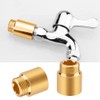 Brass Tap Extension 1/2 Inch x 20 mm, DN15 Thread