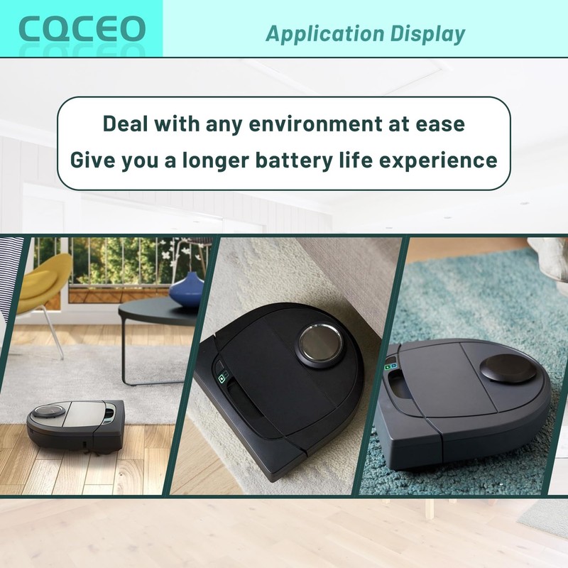 CQCEO 70e 4500mAh Vacuum Cleaner Battery for Neato Botvac D