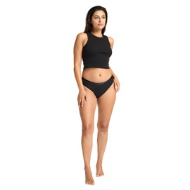 Modibodi leak-proof pants Classic black bikini for period and Incontinence Light to Moderate Absorbency