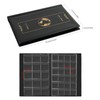 UKOFEW Coin Storage, 340 Pieces Euro Coins Scrapbook Coin Album
